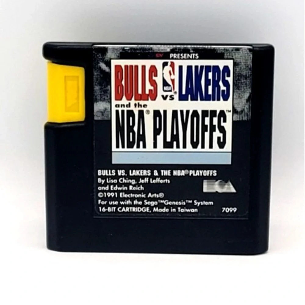 Sega Genesis Bulls vs. Lakers and the NBA Playoffs‎ (1991) CARTRIDGE ONLY WORKS